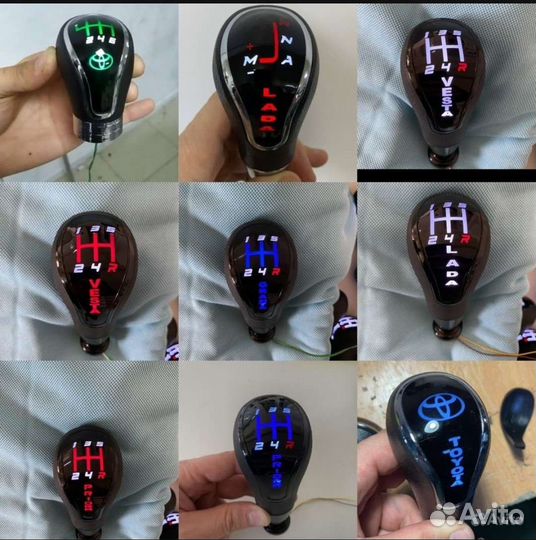 Ручка кпп с LED подсветкой