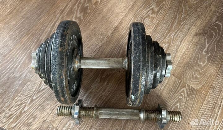 Гантели разборные бу