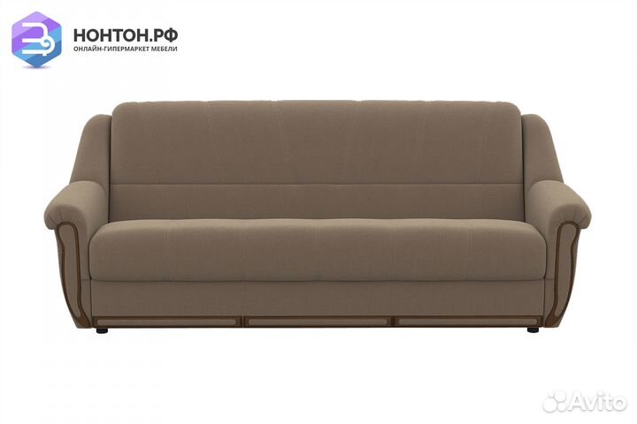 Диван книжка Вега-1 светло-коричневый