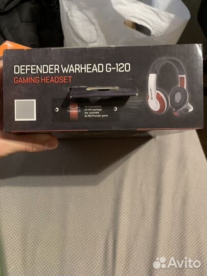 Наушники defender warhead g-120