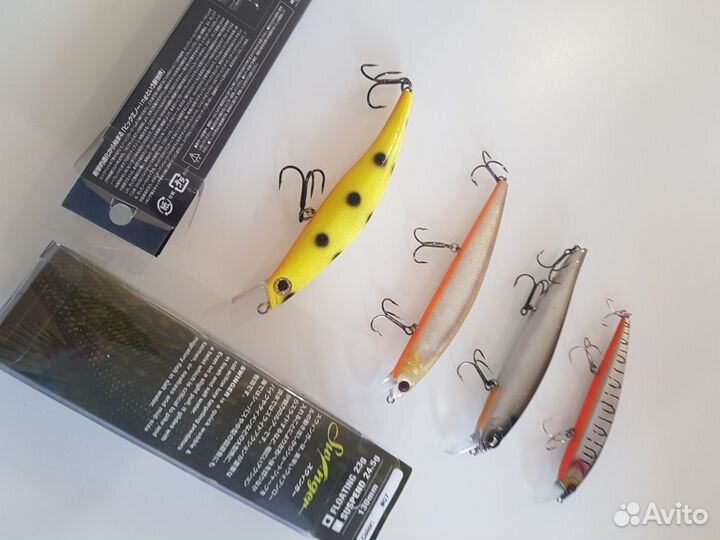 Топовые японские воблера