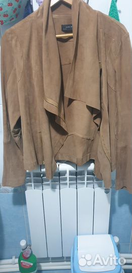 Куртка натуральная замша