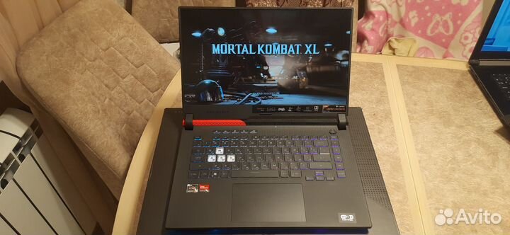 Топовый ноутбук Asus Razen 9/16gb/512gb/12gb