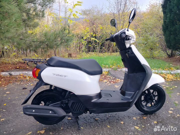 Honda Tact AF-75. Старт-стоп