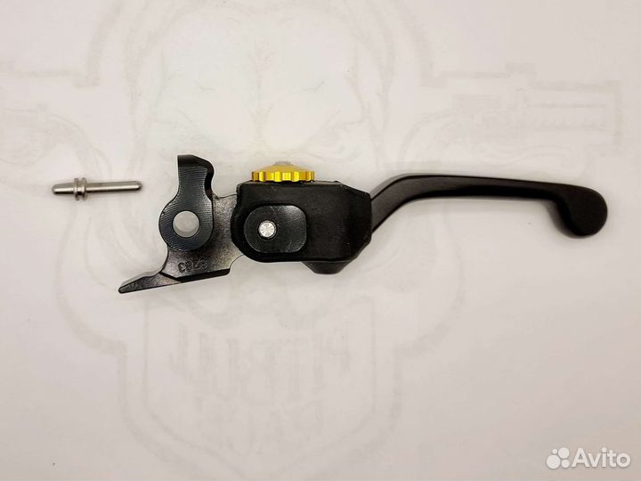 Комплект рычагов сцепления/тормоза otom желтый