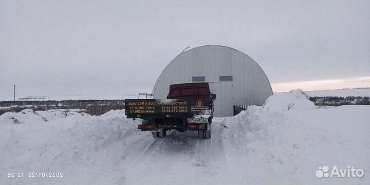 Арочные ангары 21х60 (1260 м2)