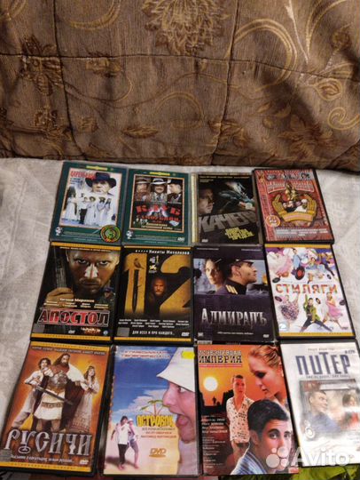 Dvd диски очень разных жанров много