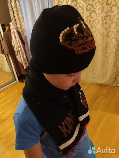 Комплект шапка и шарф Dolce&Gabbana