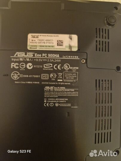 Нетбук asus Eee PC 900HA