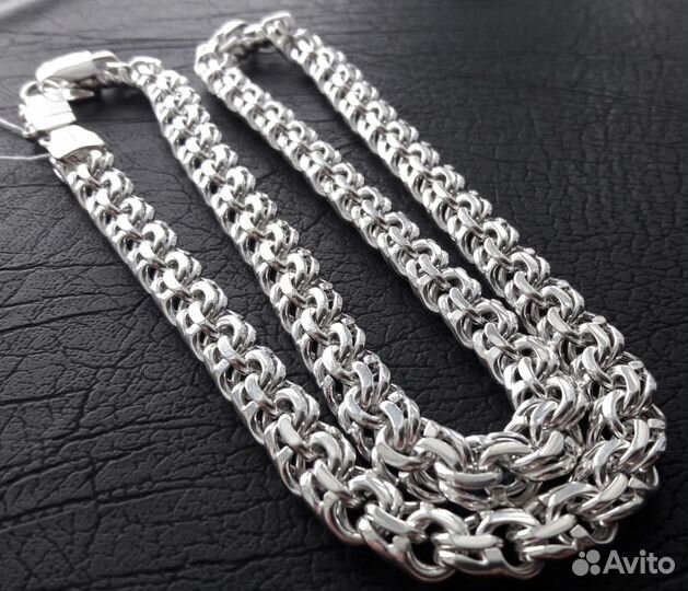 Серебряная цепь 925 пробы,Бисмарк,92,1гр,55см