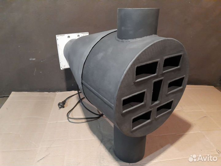 Теплообменник, калорифер на печь, буржуйку