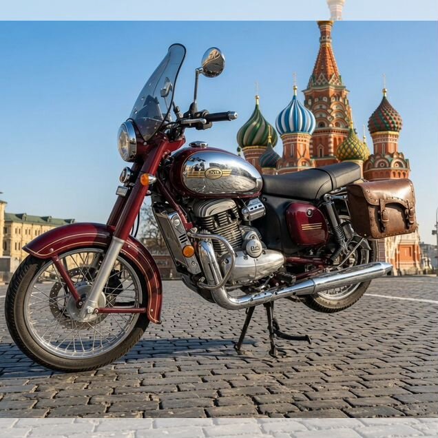 Jawa 300CL Praga, 2024, 5 км