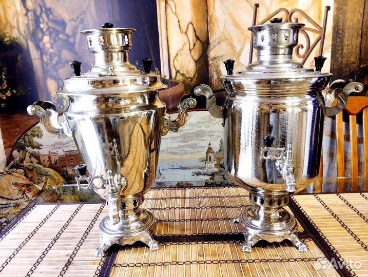 Самовары жаровые в состоянии новых