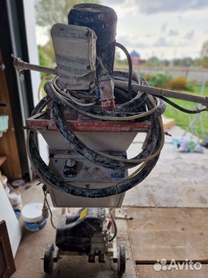 Штукатурная станция бу