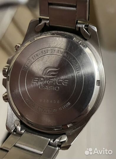 Часы casio edifice wr 100m