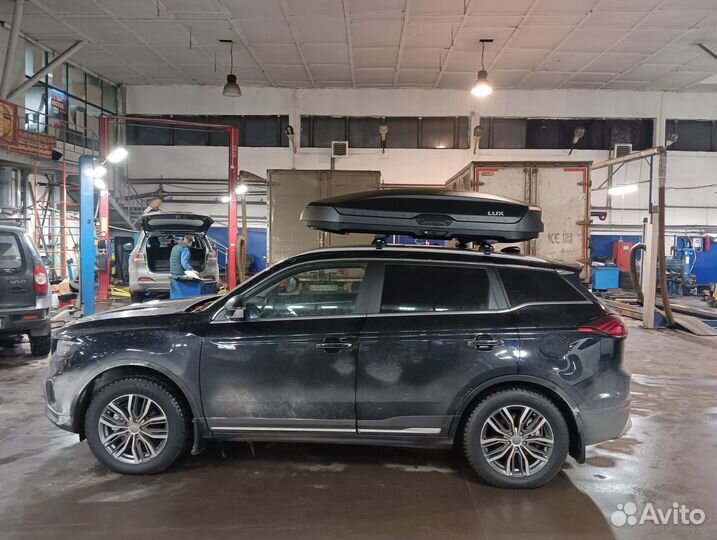 Багажник бокс на крышу geely atlas