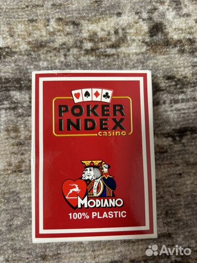 Карты игральные покерные