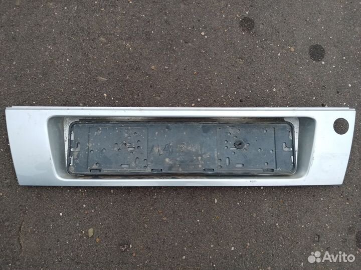 Бленда ауди а6 с4 цвет серебристый