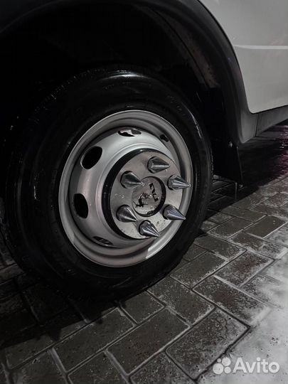 Колпаки на газель передние нержавейка хром