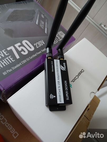 LTE 4G Модем Sierra EM7455 CAT6 с USB3.0 адаптером