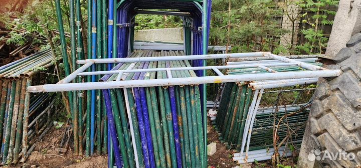 Леса строительные рамные лрсп-40.Аренда