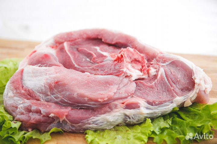 Мясо свинина домашняя без шкуры и сала.Набор 12 кг
