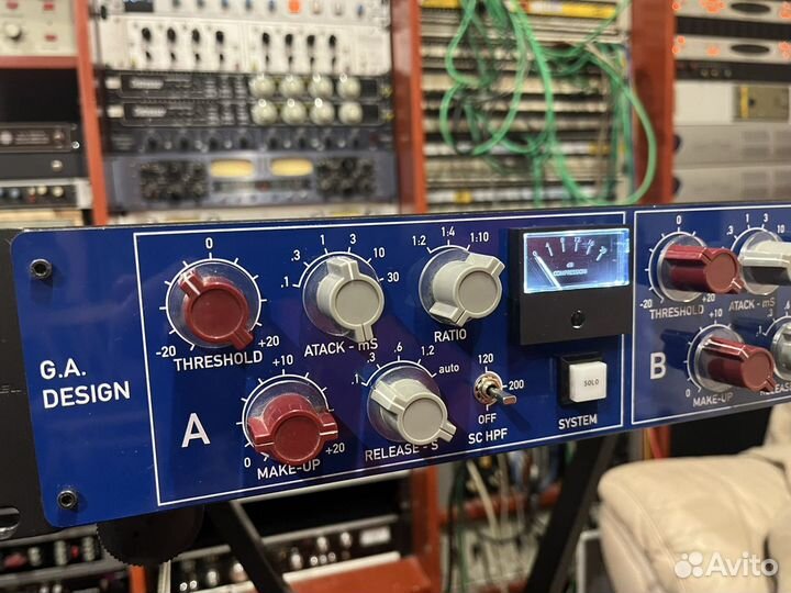 SSL G-bus Quad VCA compressor