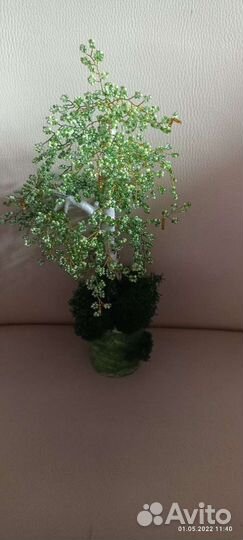 Дерево из бисера/берёза