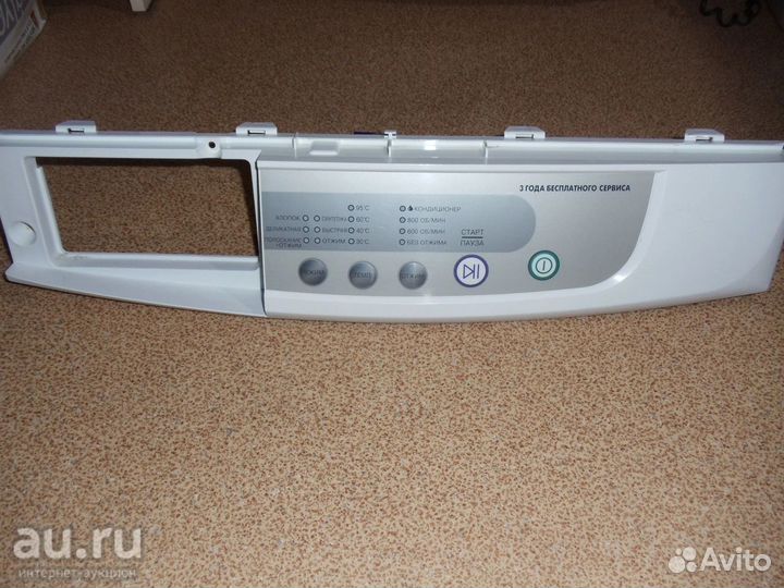 Панель упр., дозатор, крышка стир. машины Samsung