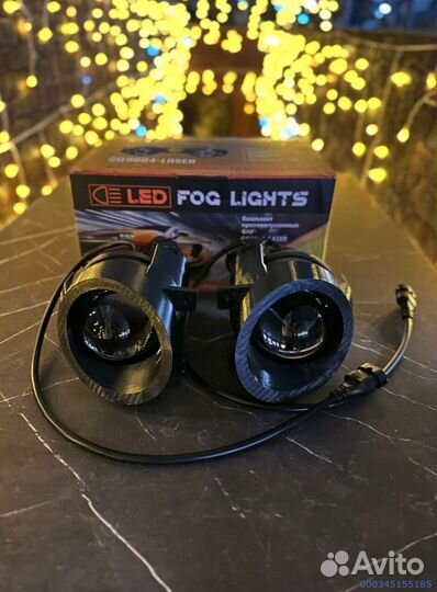 Bi LED лазерные туманки Volkswagen птф