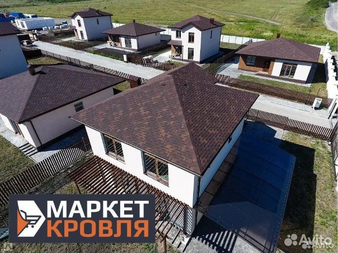 Битумная черепица на крышу в Алуште