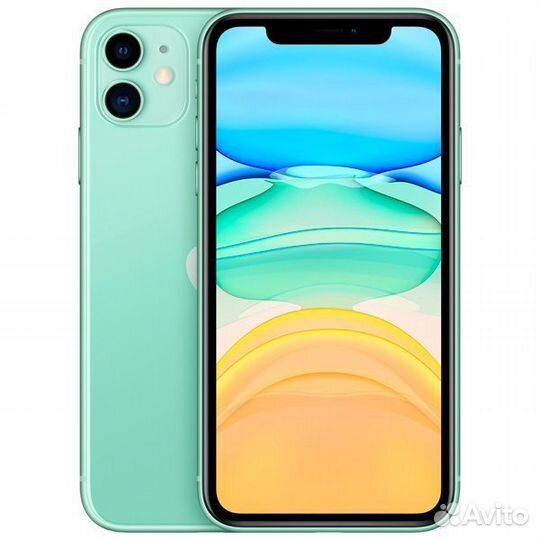 iPhone 11 128 гб зеленый