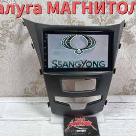 Магнитола Ssangyong Actyon android новая