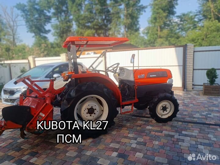 Мини-трактор Kubota KL301, 2012