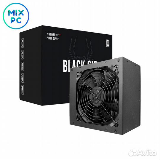 Блок питания 500W 1STPlayer black.SIR SR-500W 80+