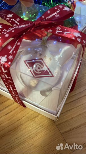 Шар на елку спартак 7 см