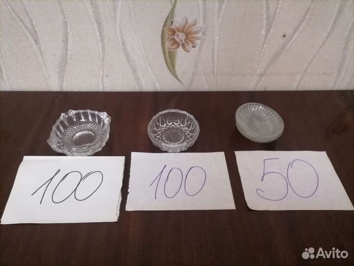 Хрусталь СССР и стекло СССР