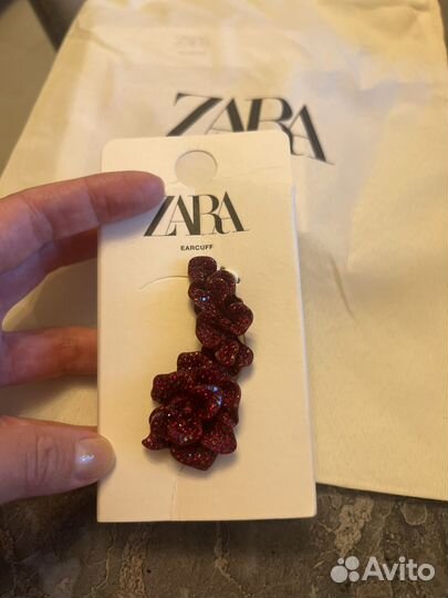 Zara кафф серьга