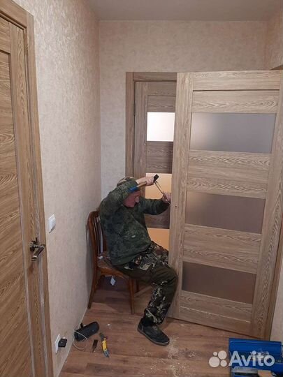 Установка входных и межкомнатных дверей