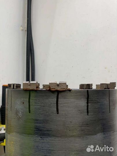 Восстановление алмазных коронок