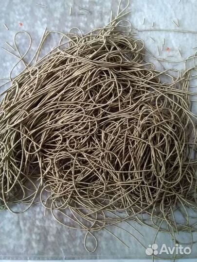 Канителька для вышивки и коробочки хлопка