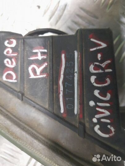 Птф противотуманная фара правая Honda Civic VII