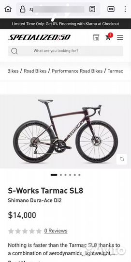 Specialized S-Works Tarmac SL8 54 2025