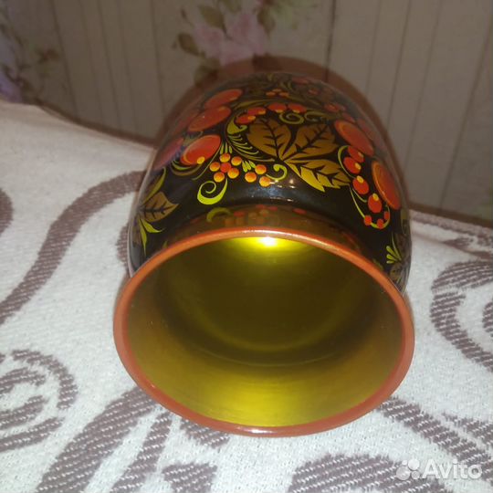 Ваза Хохлома СССР новая