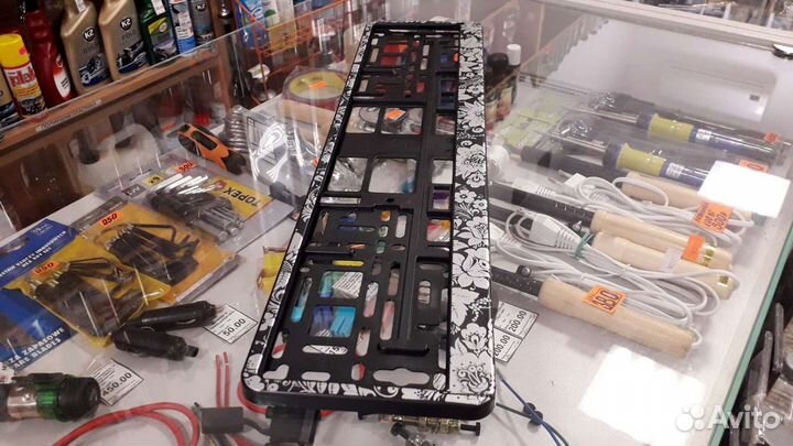 Рамка госномера 