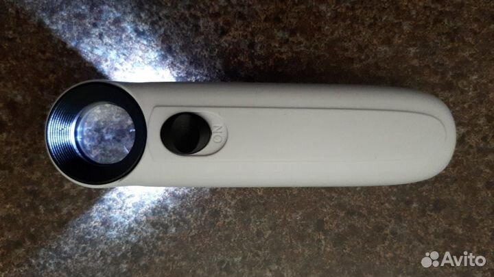 Лупа с подсветкой X15,X22,Х45,X60, смартфон, уф