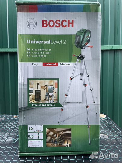 Лазерный уровень Bosch universal level 2
