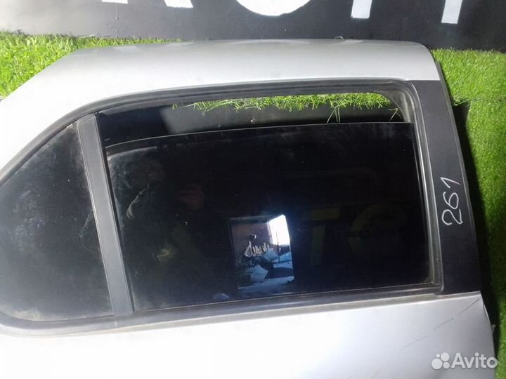 Стекло двери задней правой Renault Logan 2