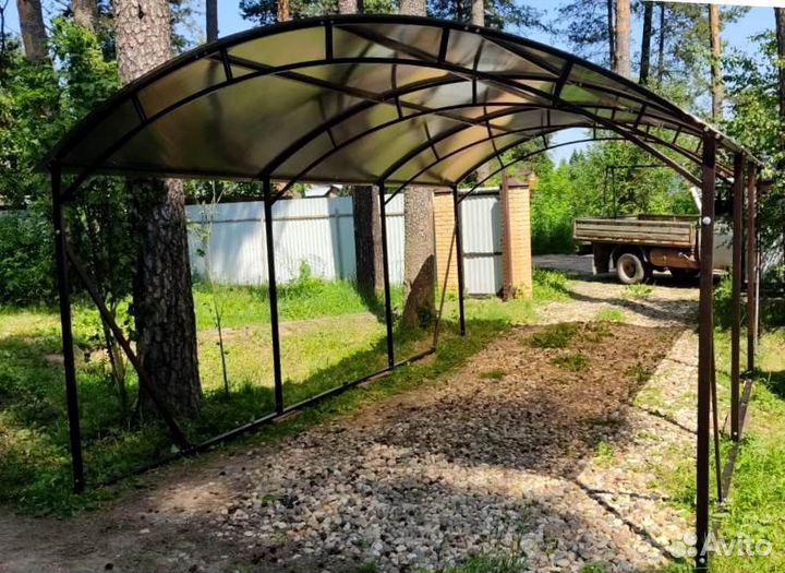 Нaвеc прaктичный Плюc 3,65x6,0м