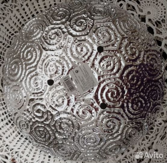 Блюдо стеклянное большое (2 шт.)